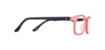 Velocity Full Rim Square Anti Glare Blue Cut Pink Frame - Image 3