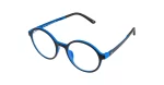 Velocity Full Rim Oval Anti Glare Blue Cut Black Frame - Image 3