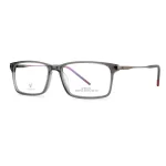 Velocity Rectangle Full Rim Eyeglasses Grey - Image 2