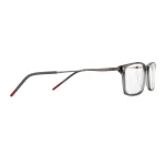 Velocity Rectangle Full Rim Eyeglasses Grey - Image 3