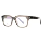 Velocity Square Full Rim Eyeglasses - Grey - Image 2