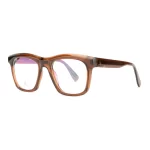 Velocity Square Full Rim Eyeglasses - Brown - Image 2