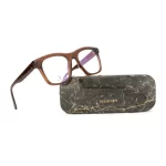 Velocity Square Full Rim Eyeglasses - Brown - Image 3
