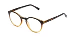 Velocity Full Rim Oval Anti Glare Blue Cut Brown Frame - Image 2