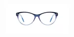 Velocity Full Rim Cat Eye Anti Glare Blue Cut Teenager Purple Frame